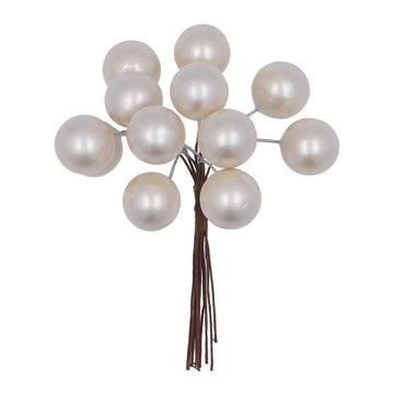 Pearl Berry Bunch Pick