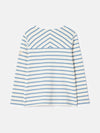 Harbour Blue Striped Long Sleeve Jersey Top