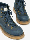 Kendall Navy Lace-Up Boots