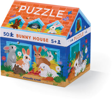Bunny House Puzzle (50pc Jigsaw)