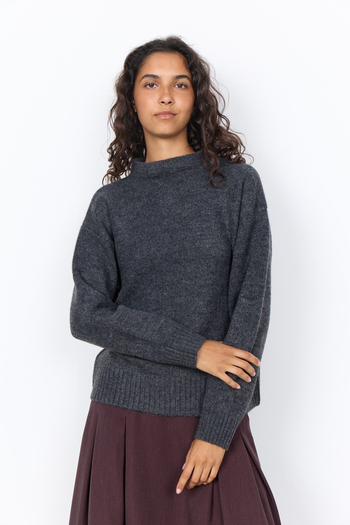 SC-HERLA 3 Pullover Dark grey