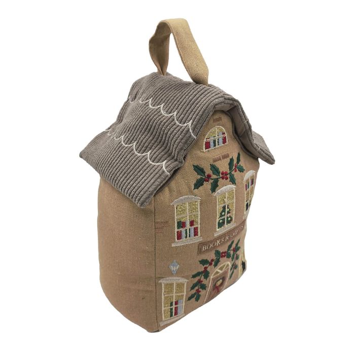 Christmas Market Books & Gifts Shop Doorstop