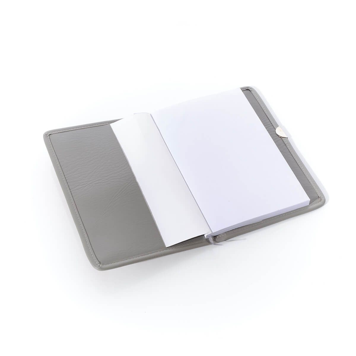 Highland Coo Linen Covered Notebook Plain Paper