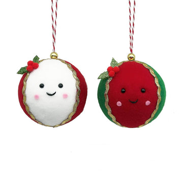 Festive Fun Polyester Novelty Bauble Hanger