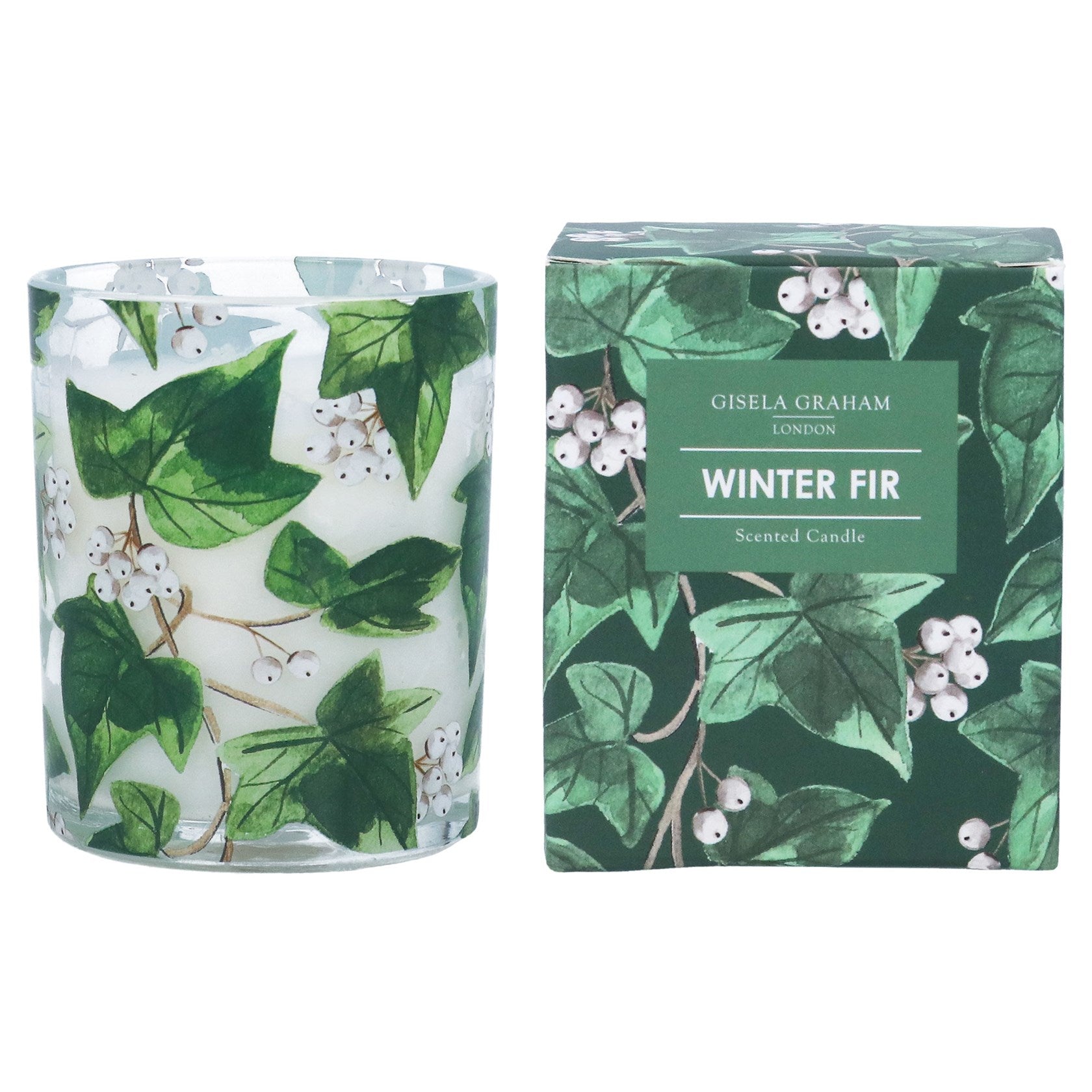 Scented Boxed Candle/Ivy & White Berries/Sml