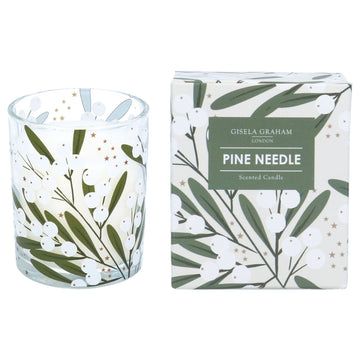Boxed Scented Candle/Mistletoe/Sml