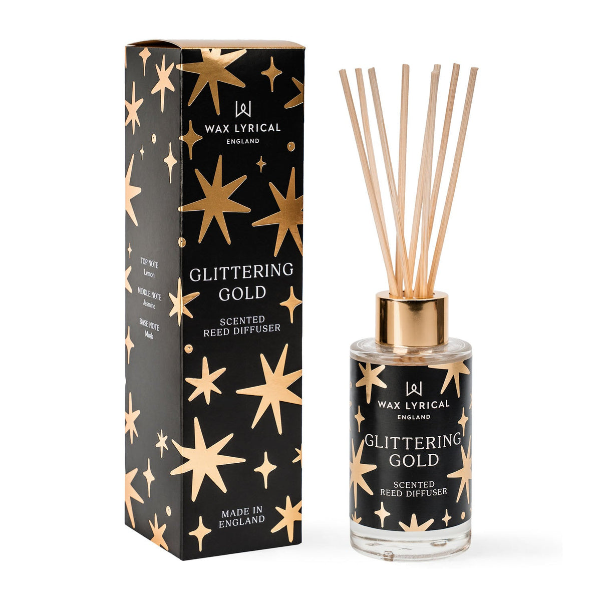 Glittering Gold 100ml Reed Diffuser