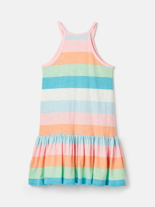 Skipwell Stripe Cotton Sleeveless Dress