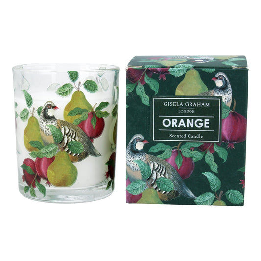 Partridge & Pear Boxed Candle Pot - Small