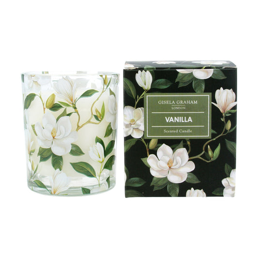Cream Magnolia Scented Boxed Candle - Small