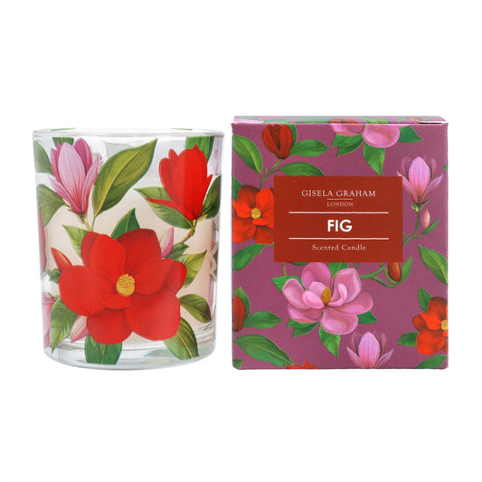 Red Magnolia Boxed Scented Candle (7cm)