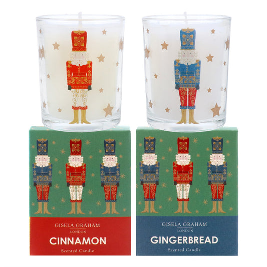 Nutcracker Boxed Mini Scented Candle (6cm)