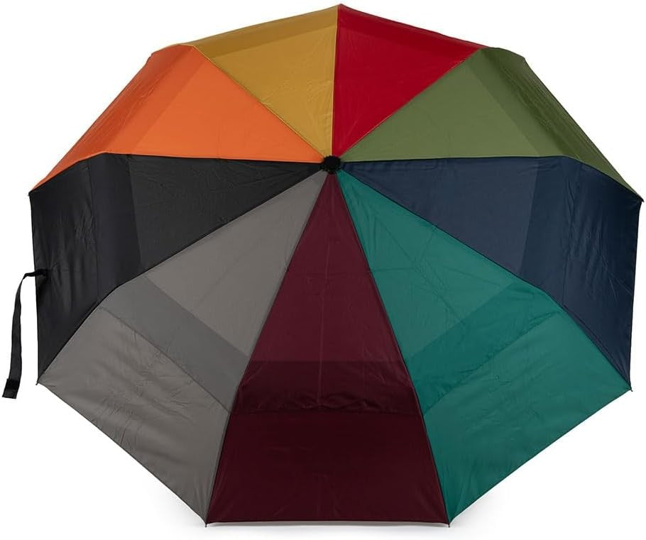 Waterloo Umbrella Medium Recycled Nylon - Rainbow