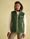 Mallory Green Fleece Gilet