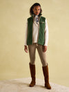 Mallory Green Fleece Gilet