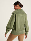 Tia Green Pullover Sweatshirt