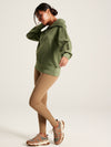 Tia Green Pullover Sweatshirt