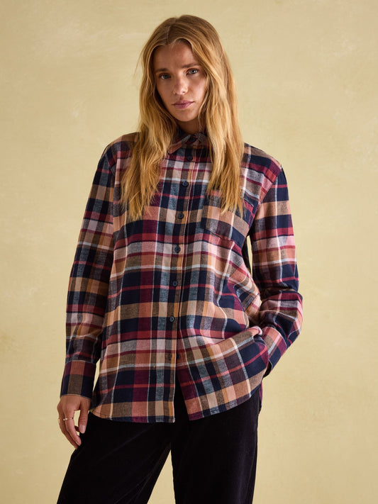 Lorena Check Check Brushed Shirt