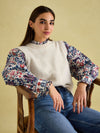 Auretta Multi Frill Neck Blouse