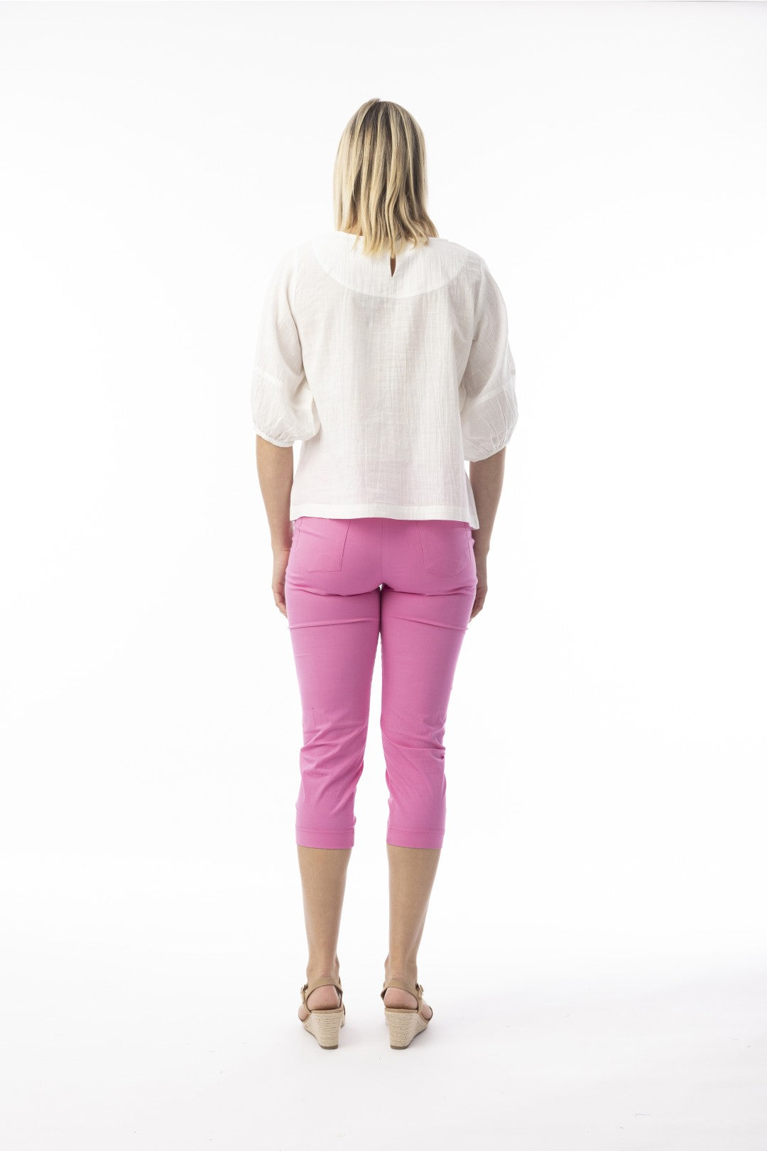 Bangalene Capri Pant Pink