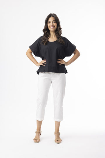 Bangalene Capri Pant White