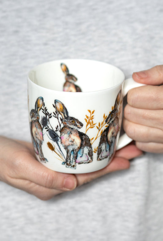 Hare Bone China Mug