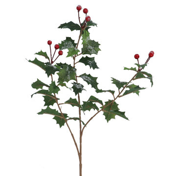 Holly w Berries Spray