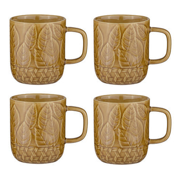 Heath Mugs - Set of 4 - Caramel