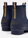 Foxton Wellibobs Navy Blue Neoprene Lined Ankle Wellies