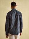 Invitation Navy Paisley Cotton Shirt