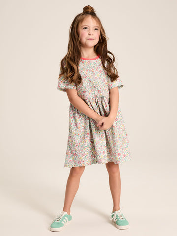 Skye Multi Print Jersey T-Shirt Dress