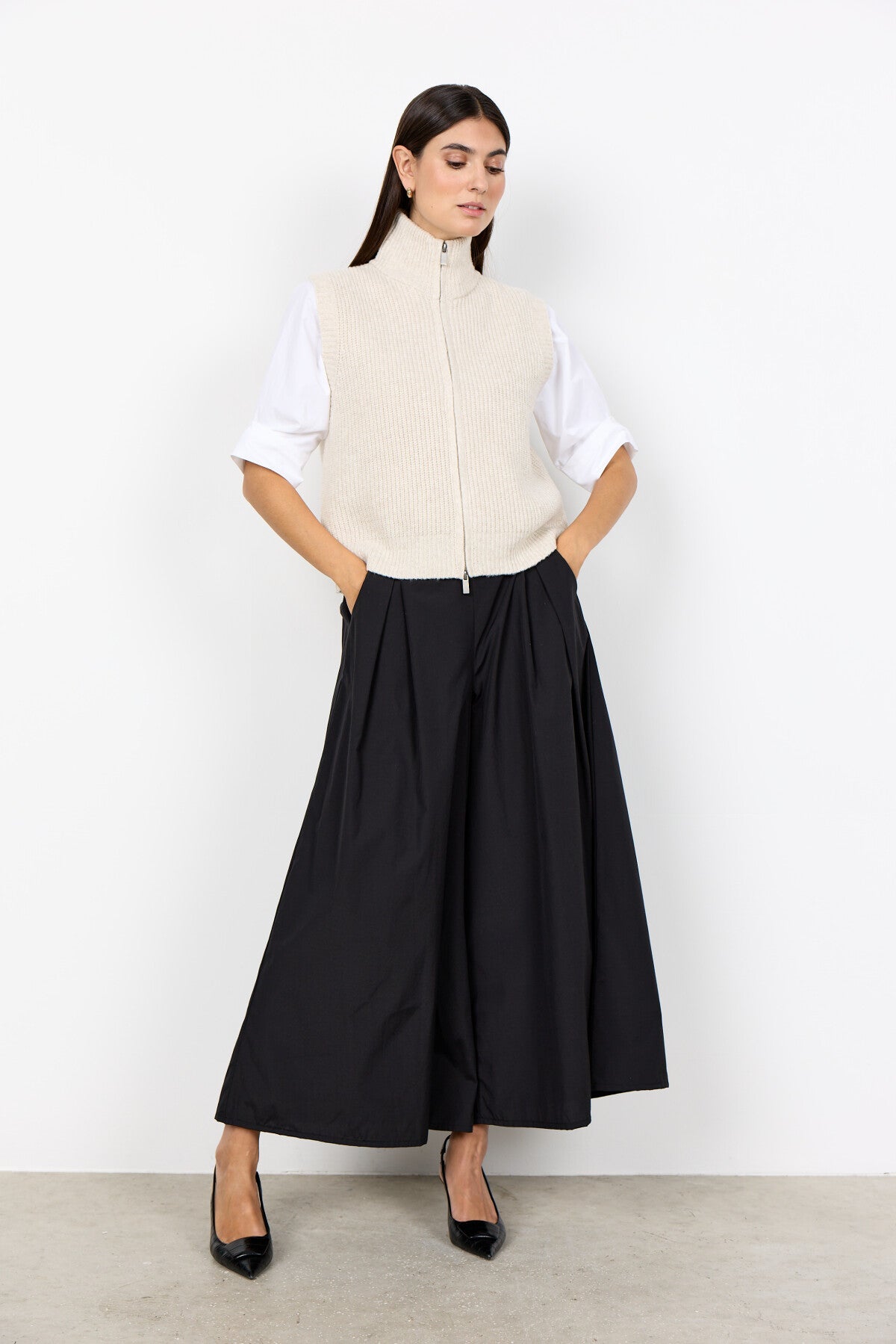 SC-GITH 1 Waistcoat Cream