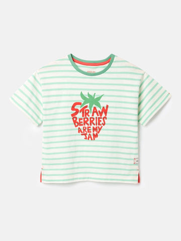 Fun Days Green Short Sleeve Graphic T-shirt