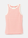 Harbour Coral Stripe Jersey Vest