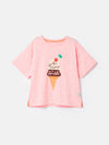 Fun Days Pink Short Sleeve Graphic T-shirt