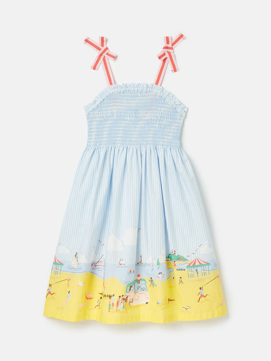 Pretty As A Picture Blue Stripe Sundress