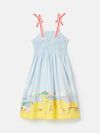 Pretty As A Picture Blue Stripe Sundress