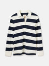 Falmouth Navy/White Cotton Rugby Shirt