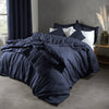 Duvet Cover Navy - RUTHERFORD & Co