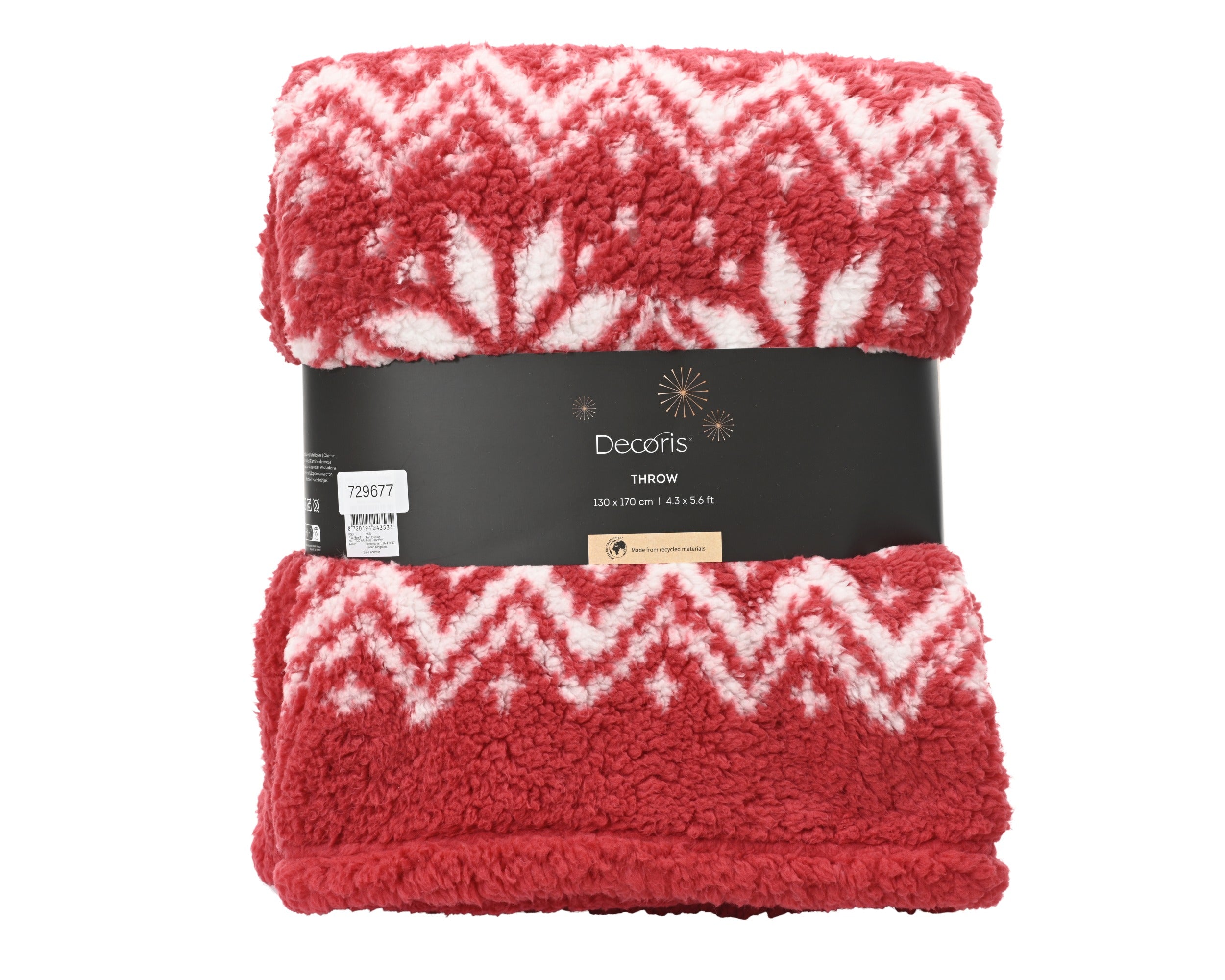 Decoris Throw - Red