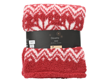 Decoris Throw - Red