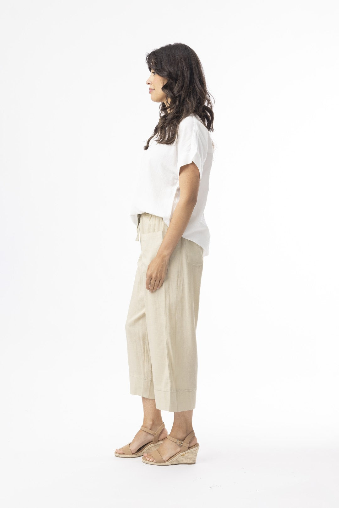 Linen Essentials Pant Sand