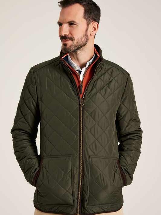 Maynard Green Quilted Coat