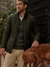 Maynard Green Quilted Coat