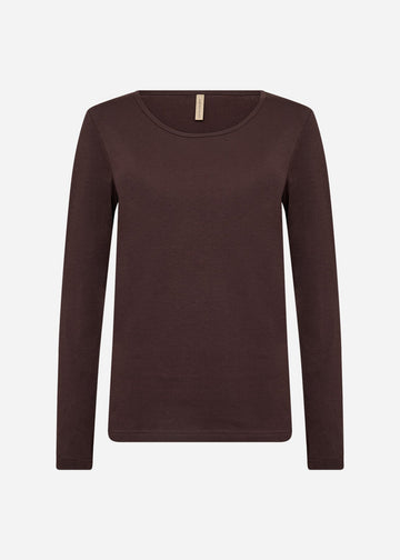 SC-PYLLE 2 T-shirt Dark plum