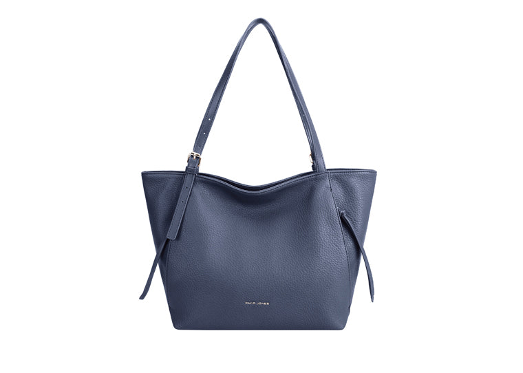 David Jones Medium Shopper - Navy