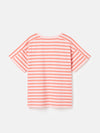 Betty Pink Striped Short Sleeve T-Shirt