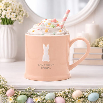 The Eggs-traordinary Gifting Co Some Bunny Special Mug - Pink