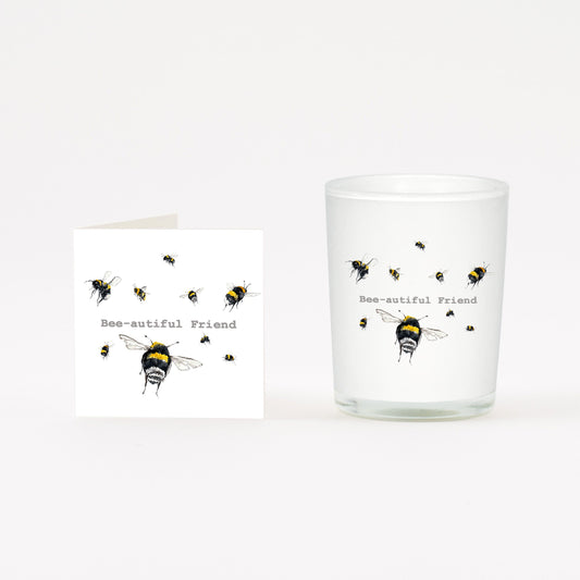 Bee-autiful Friend Boxed Candle and Card