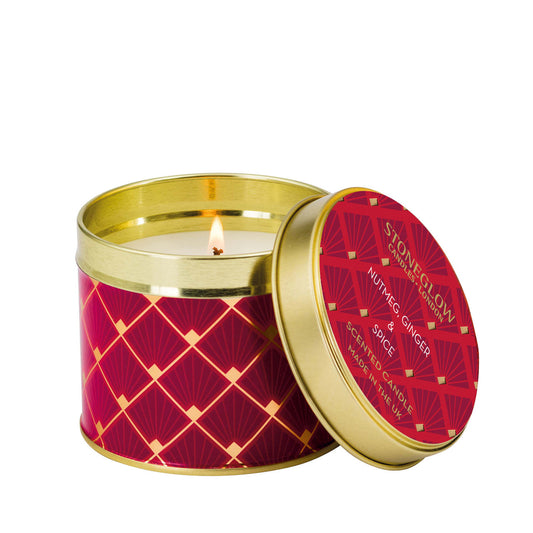 Seasonal Collection - Nutmeg, Ginger & Spice - Scented Candle Tin